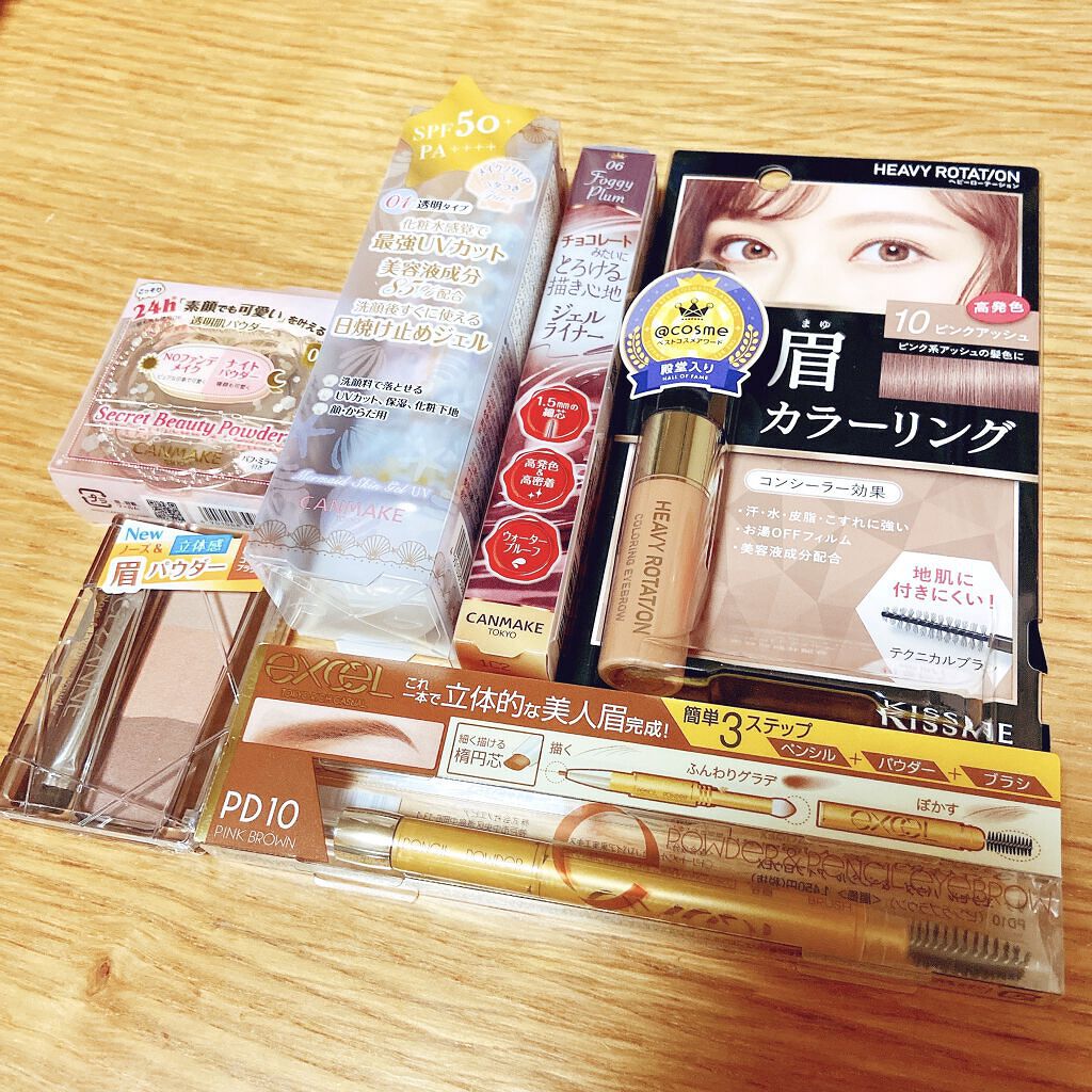 パウダー＆ペンシル　アイブロウＥＸ/excel/アイブロウペンシルを使ったクチコミ（2枚目）