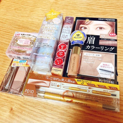 カラーリングアイブロウ/ヘビーローテーション/眉マスカラを使ったクチコミ(2枚目)