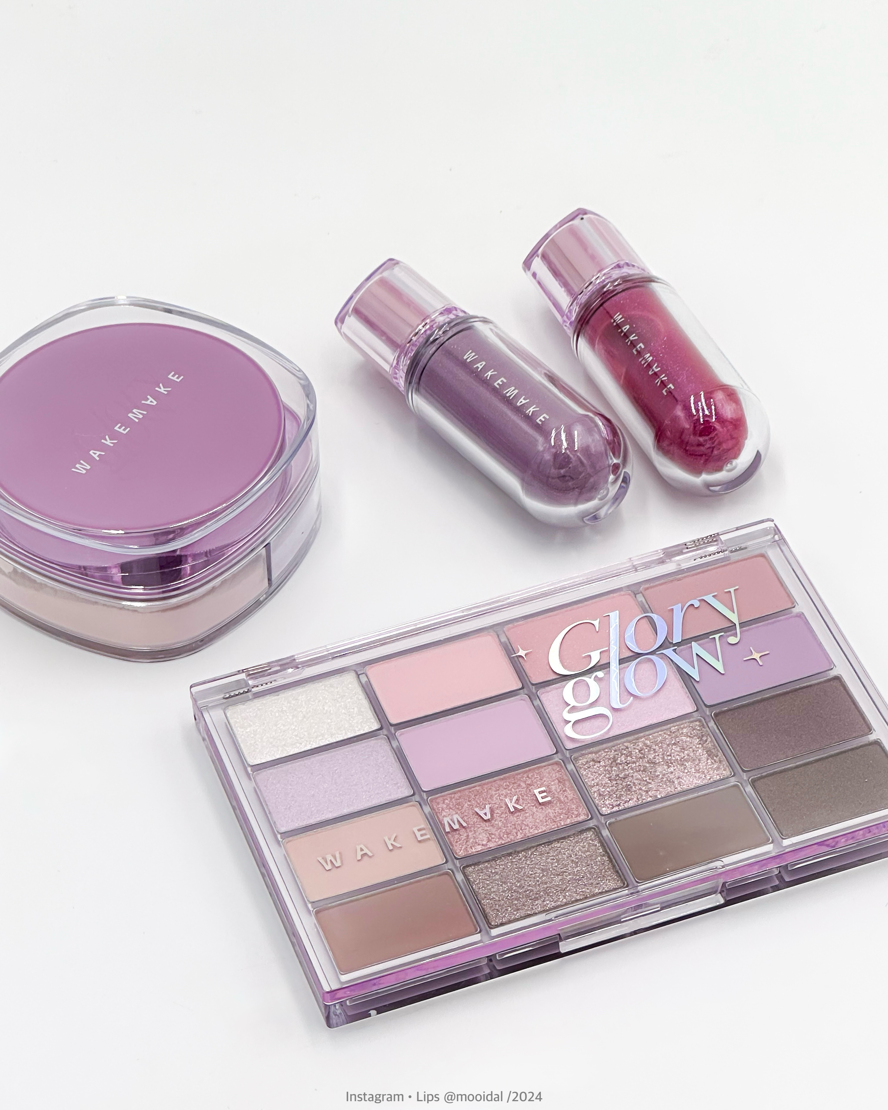 ソフトブラーリングアイパレット/wakemake/アイシャドウパレットを使ったクチコミ（2枚目）