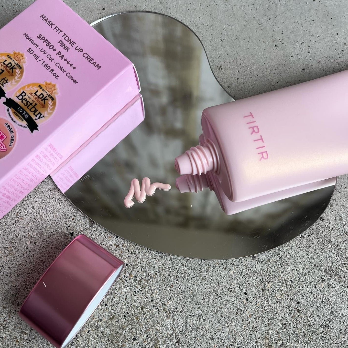 マスクフィットトーンアップクリーム/TIRTIR(ティルティル)/化粧下地を使ったクチコミ(2枚目)