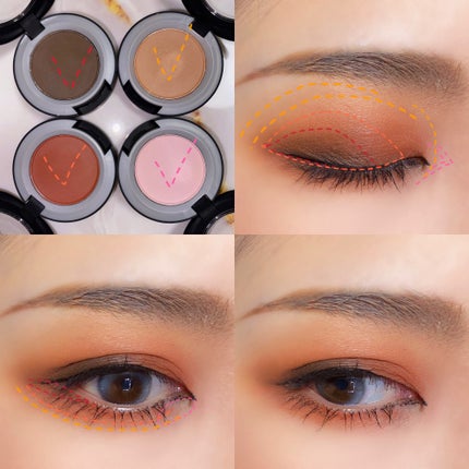 パウダー キス アイシャドウ/M・A・C/単色アイシャドウを使ったクチコミ(5枚目)