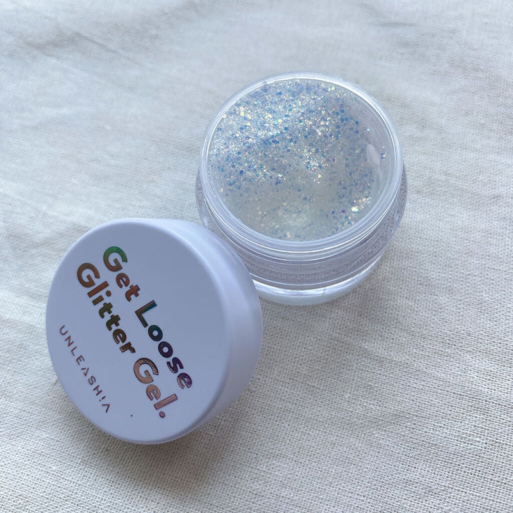 ゲットルーズグリッタージェル/unleashia/グリッターを使ったクチコミ(3枚目)