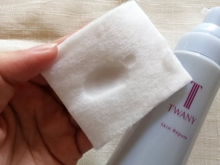 トワニー スキンリピュア専用コットンN/TWANY/コットンを使ったクチコミ(3枚目)