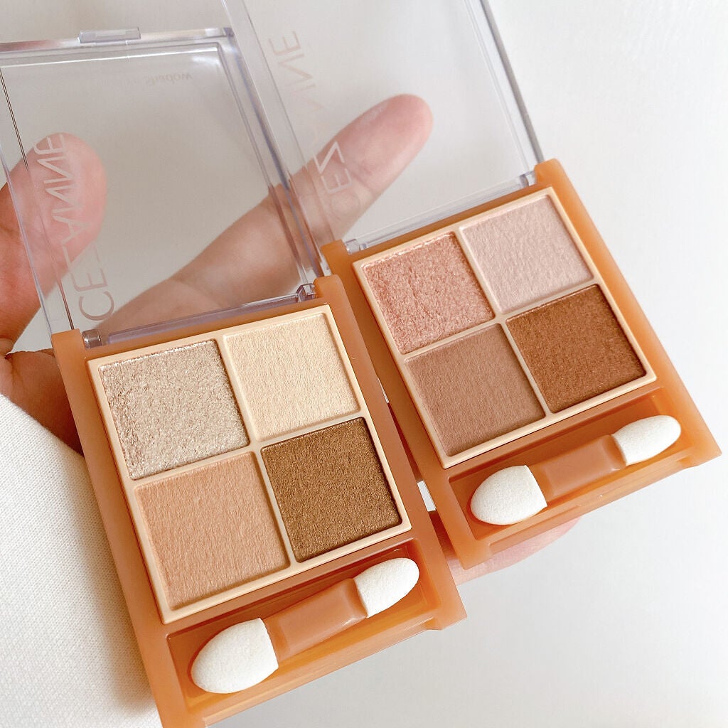 ベージュトーンアイシャドウ/CEZANNE/アイシャドウパレットを使ったクチコミ(2枚目)