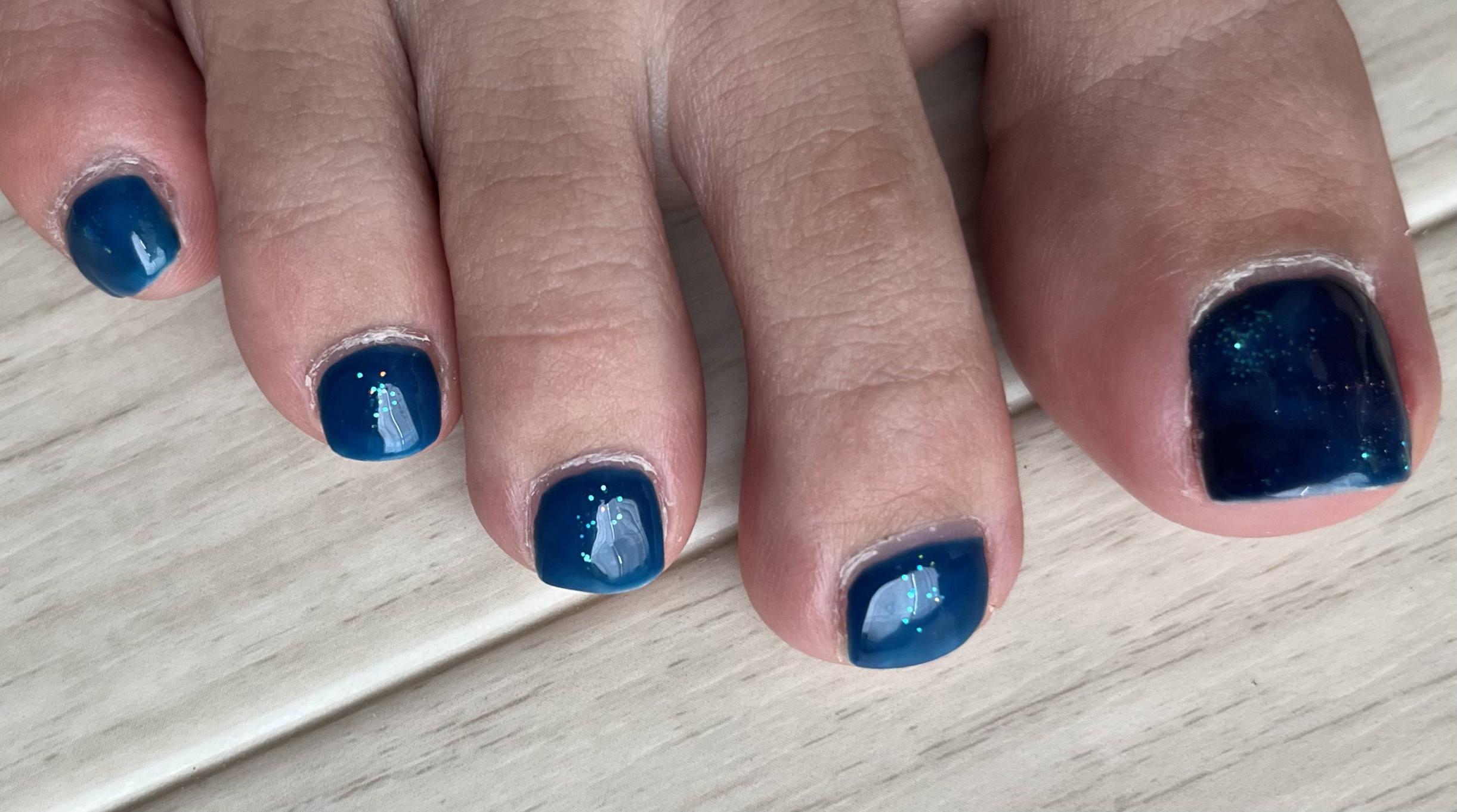 BRG ジェルネイル 34 ネイビー/DAISO/ジェルネイルを使ったクチコミ（2枚目）