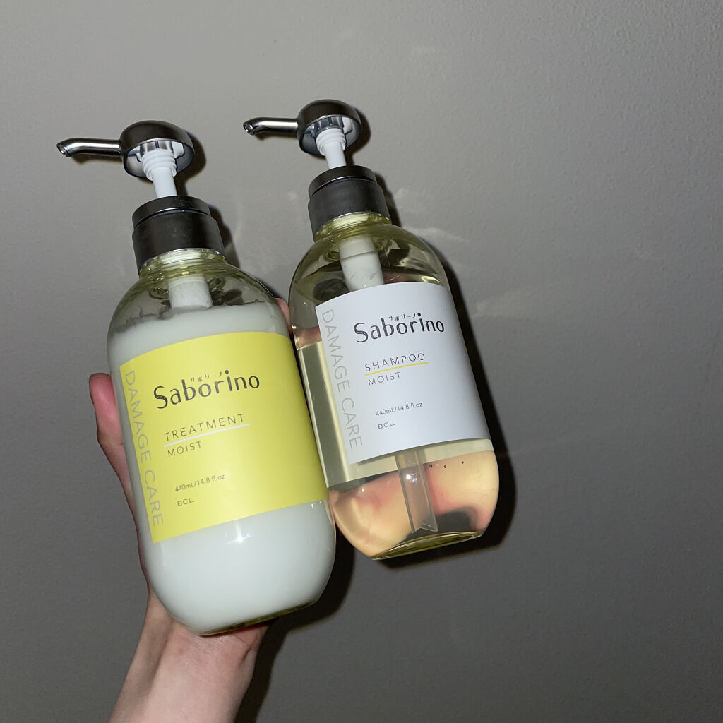 ハヤラクシャンプー モイスト/トリートメント モイスト/サボリーノ/市販シャンプーを使ったクチコミ（1枚目）