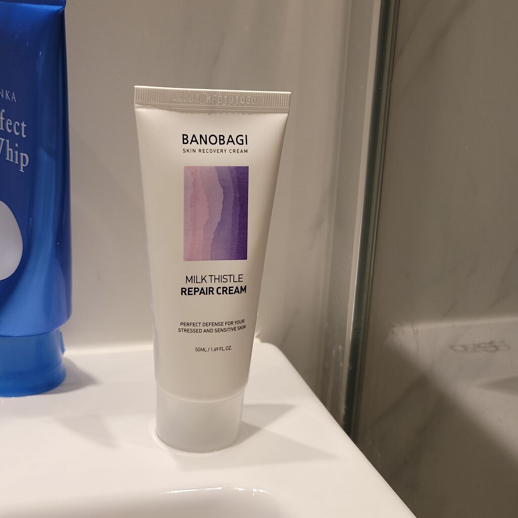 ミルクシスル リペアクリーム/BANOBAGI/フェイスクリームを使ったクチコミ（1枚目）
