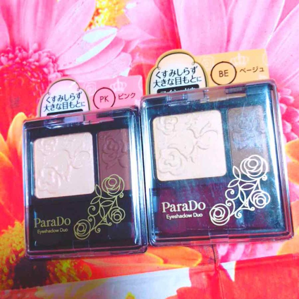 アイシャドウ デュオ/パラドゥ/アイシャドウパレットを使ったクチコミ(1枚目)