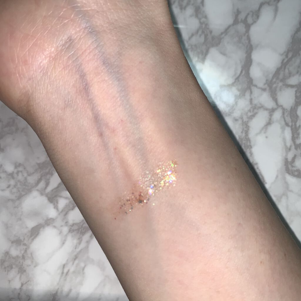 リキッド グリッター シャドウ/rom&nd/グリッターを使ったクチコミ（3枚目）