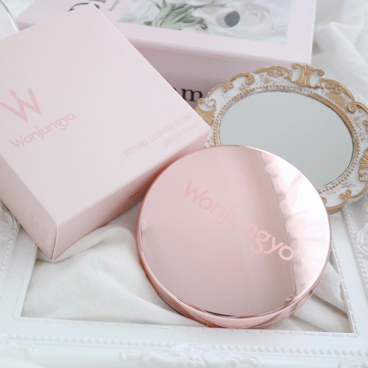 ウォンジョンヨ フィッティングクッション グロウ 02 ペールイエロー/Wonjungyo/クッションファンデーションを使ったクチコミ（2枚目）