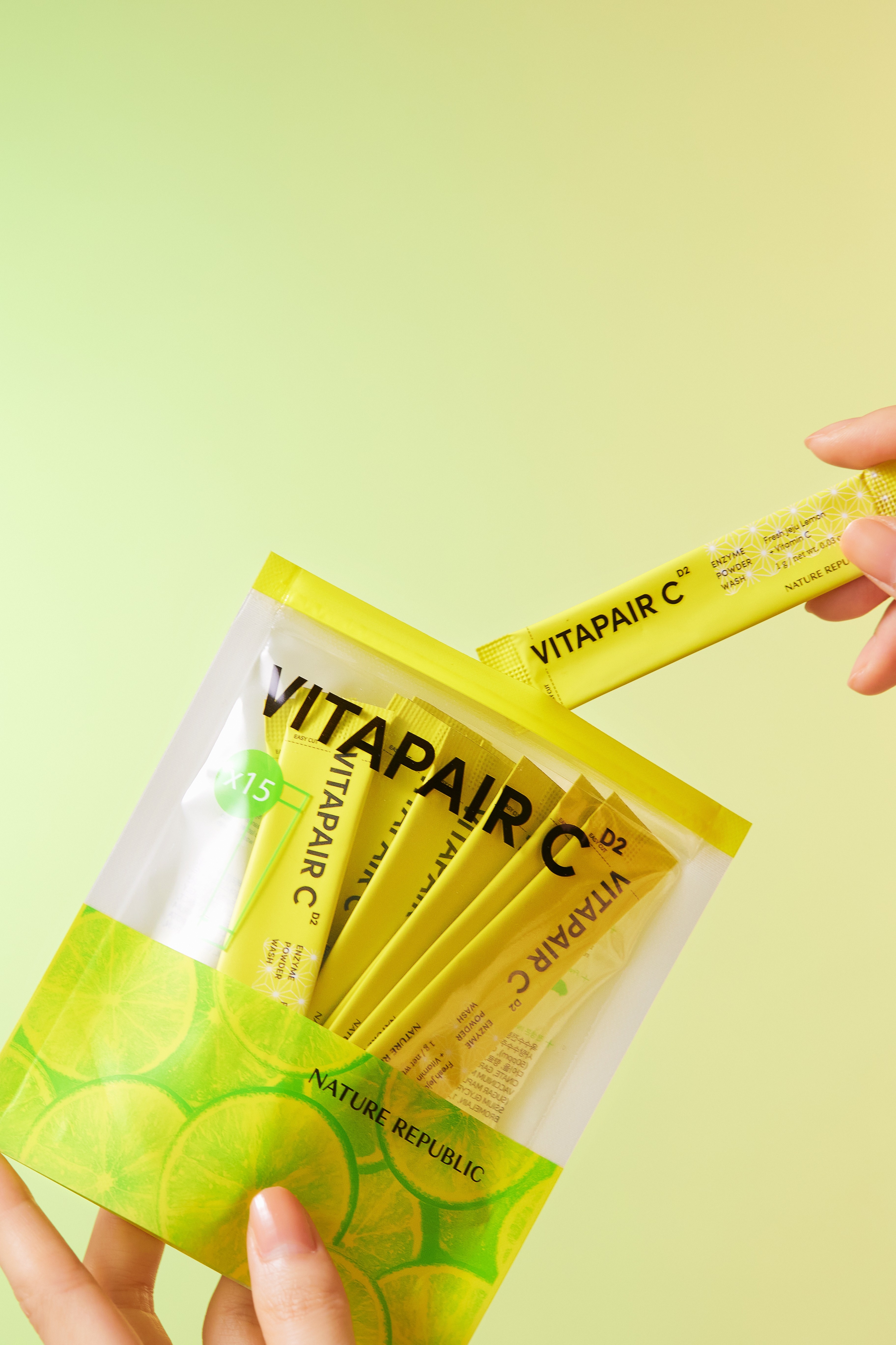 ビタペアC酵素洗顔パウダー/ネイチャーリパブリック/洗顔パウダーを使ったクチコミ（2枚目）