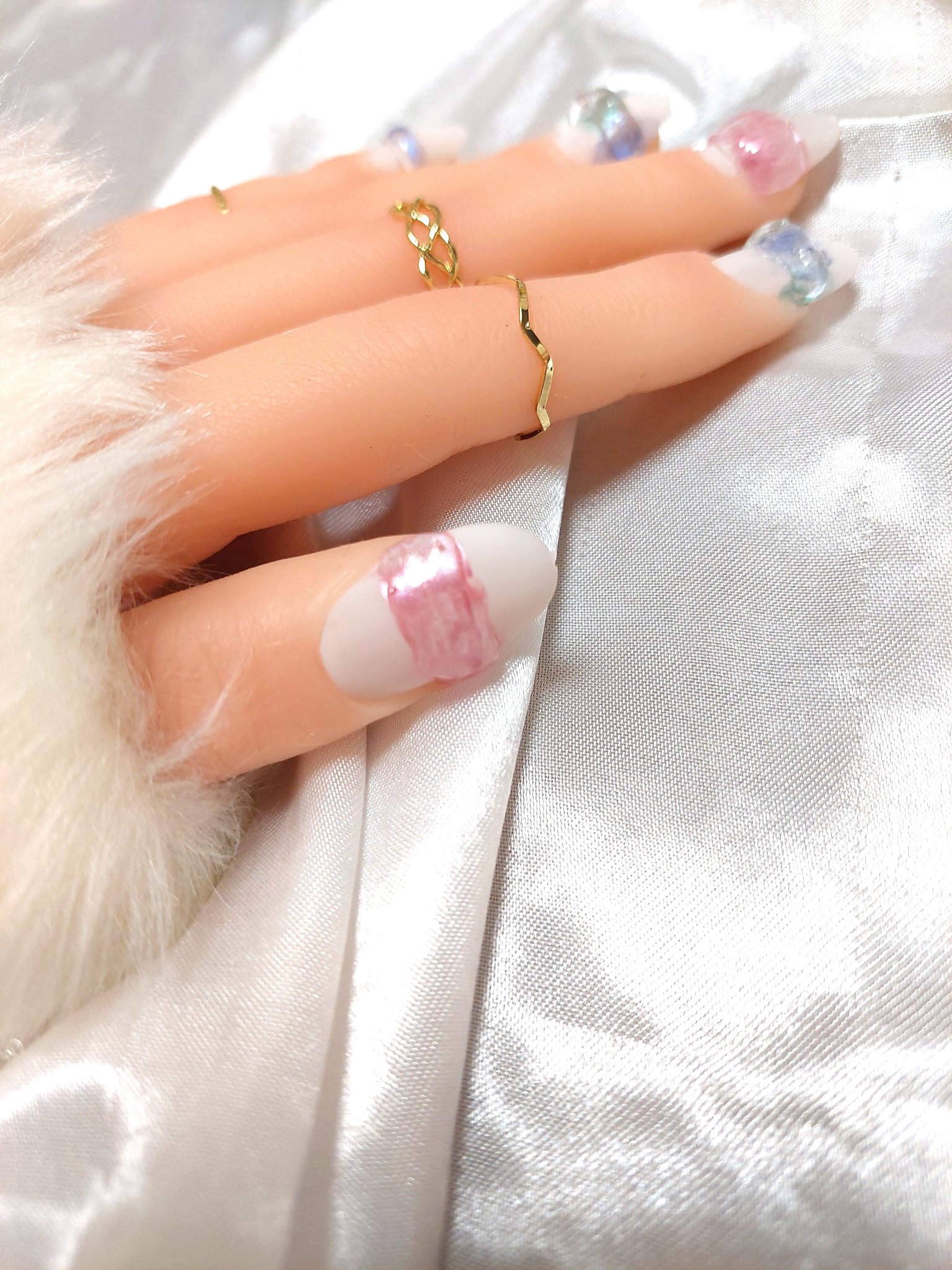 水彩ネイルパレット/DAISO/ネイル用品を使ったクチコミ（2枚目）