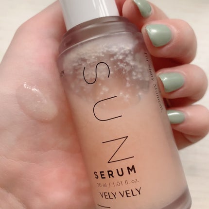 ハリケアコラーゲンサンセラム/VELY VELY/日焼け止めジェルを使ったクチコミ(2枚目)