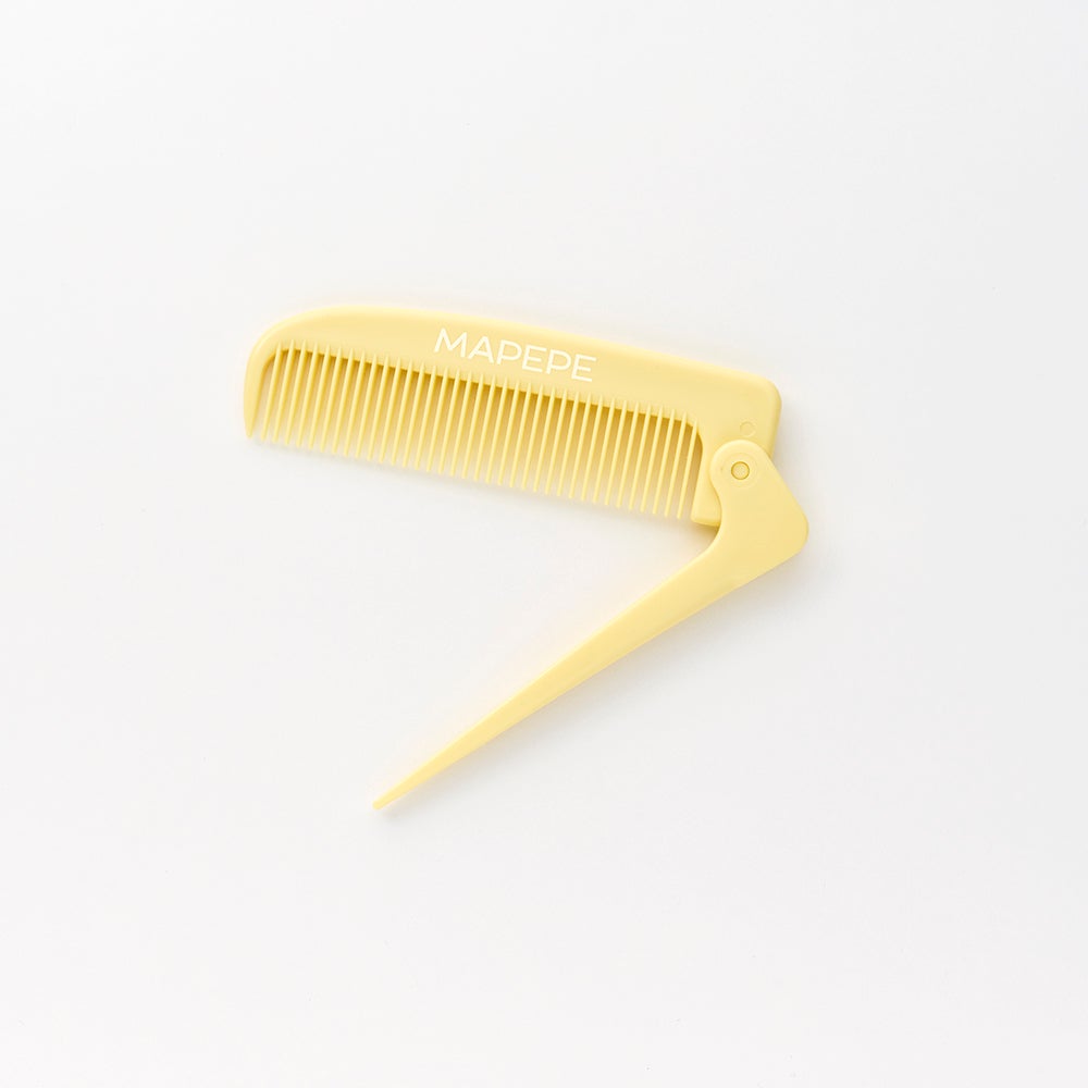 コンパクトポケットコーム レモンクリーム