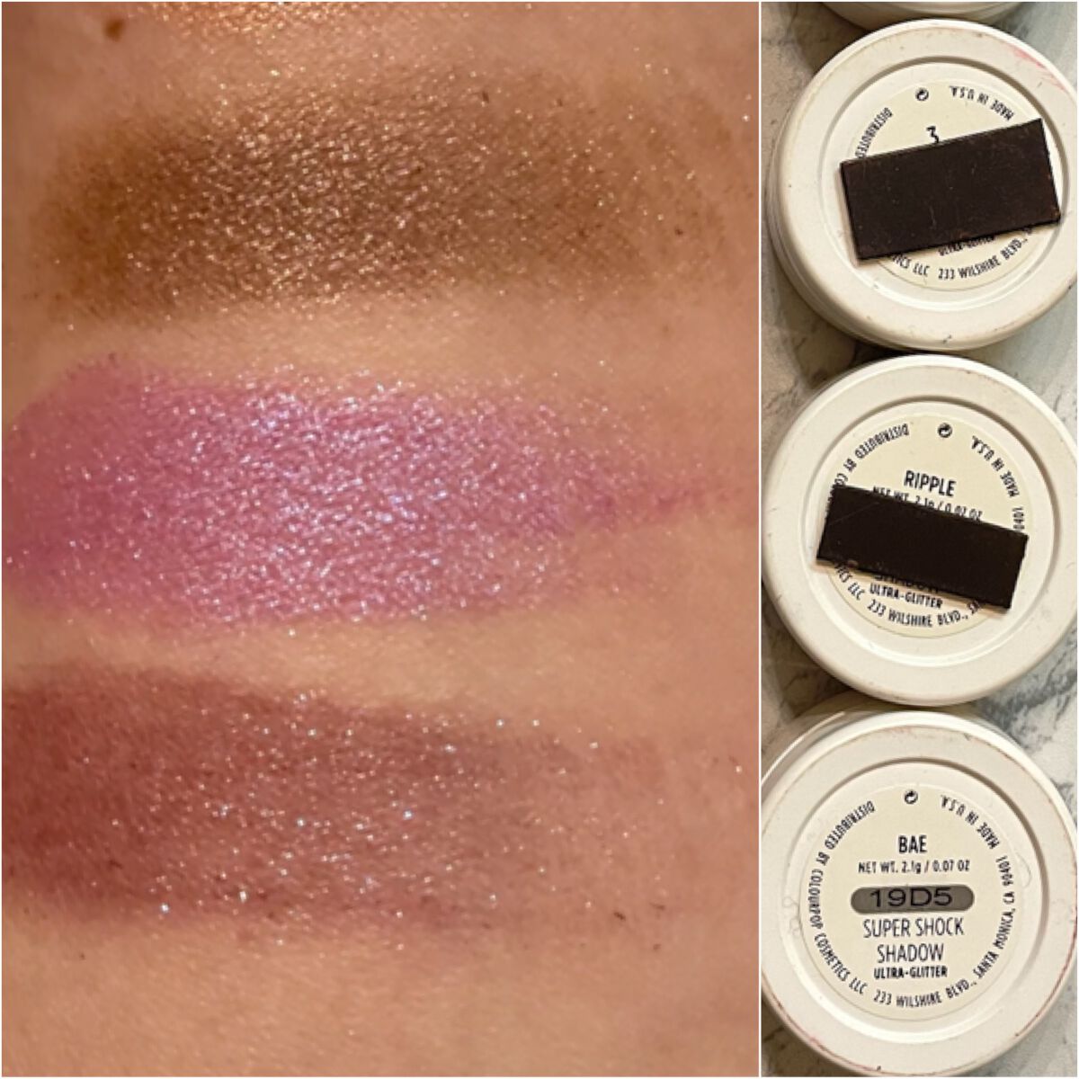 Super Shock Shadow/ColourPop/単色アイシャドウを使ったクチコミ(3枚目)