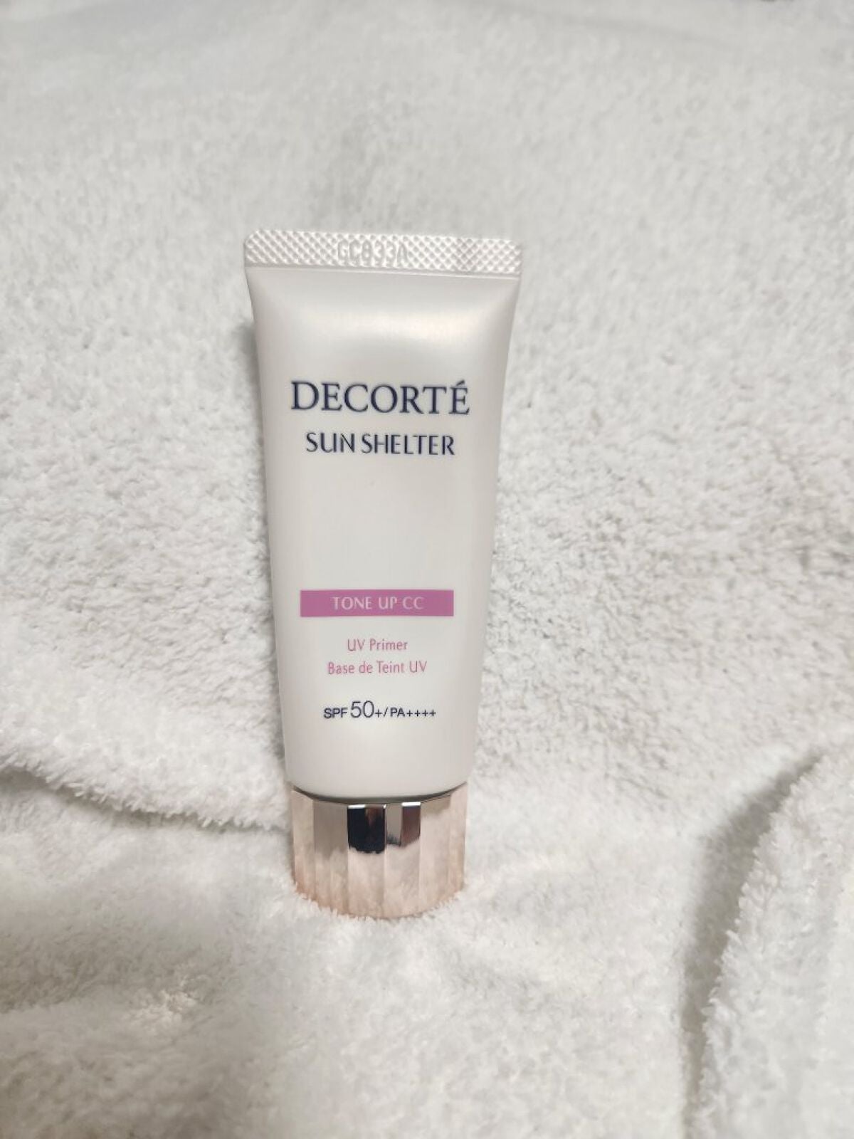 サンシェルター トーンアップCC/DECORTÉ/CCクリームを使ったクチコミ(1枚目)