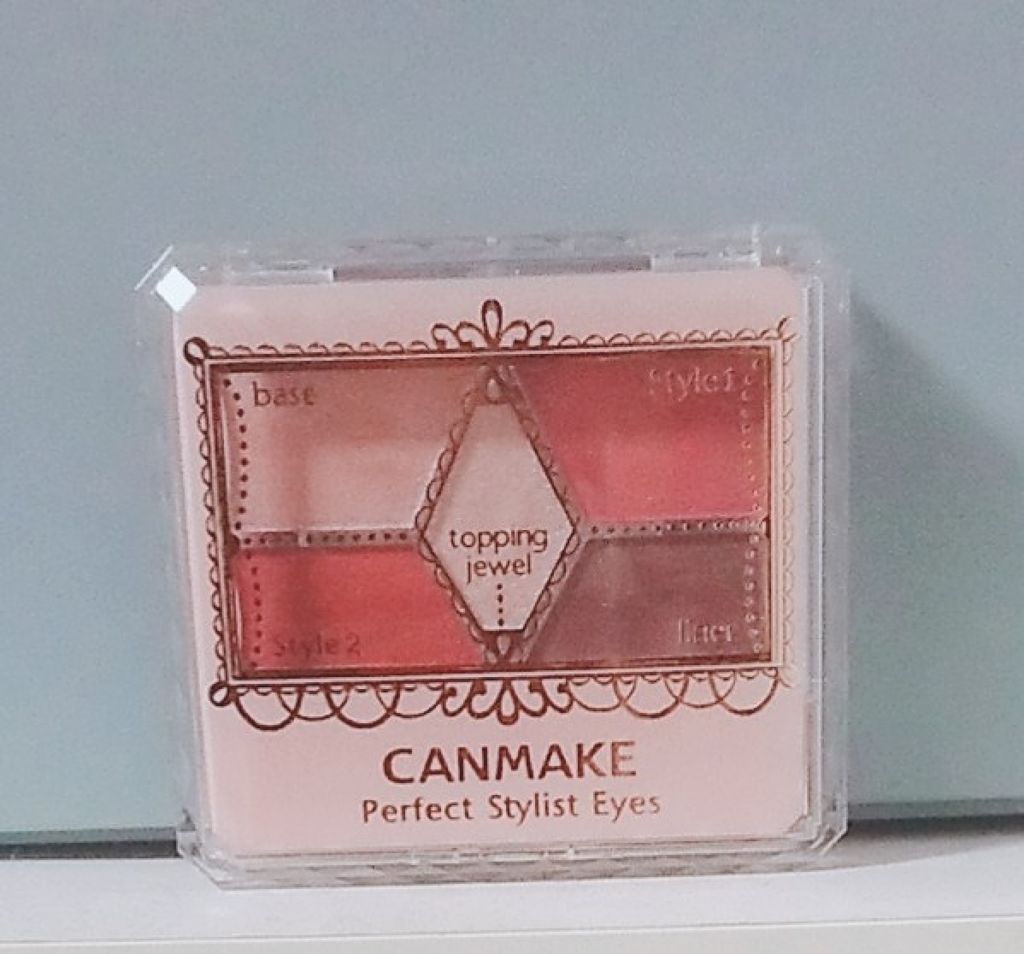 【旧品】パーフェクトスタイリストアイズ/キャンメイク/アイシャドウパレットを使ったクチコミ（1枚目）