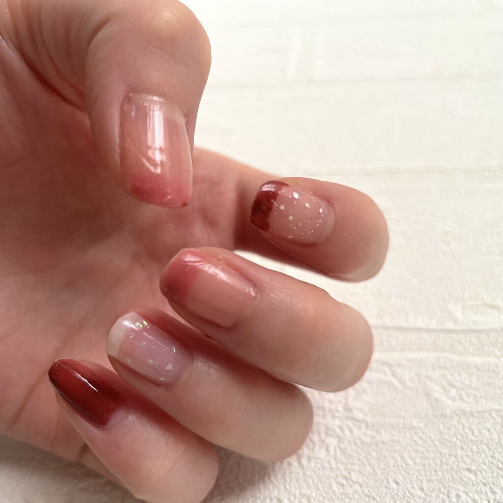 カラフルネイルズ/キャンメイク/マニキュアを使ったクチコミ（2枚目）