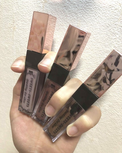 スパークリングアイグロス/スウィーツ スウィーツ/リキッドアイシャドウを使ったクチコミ(1枚目)