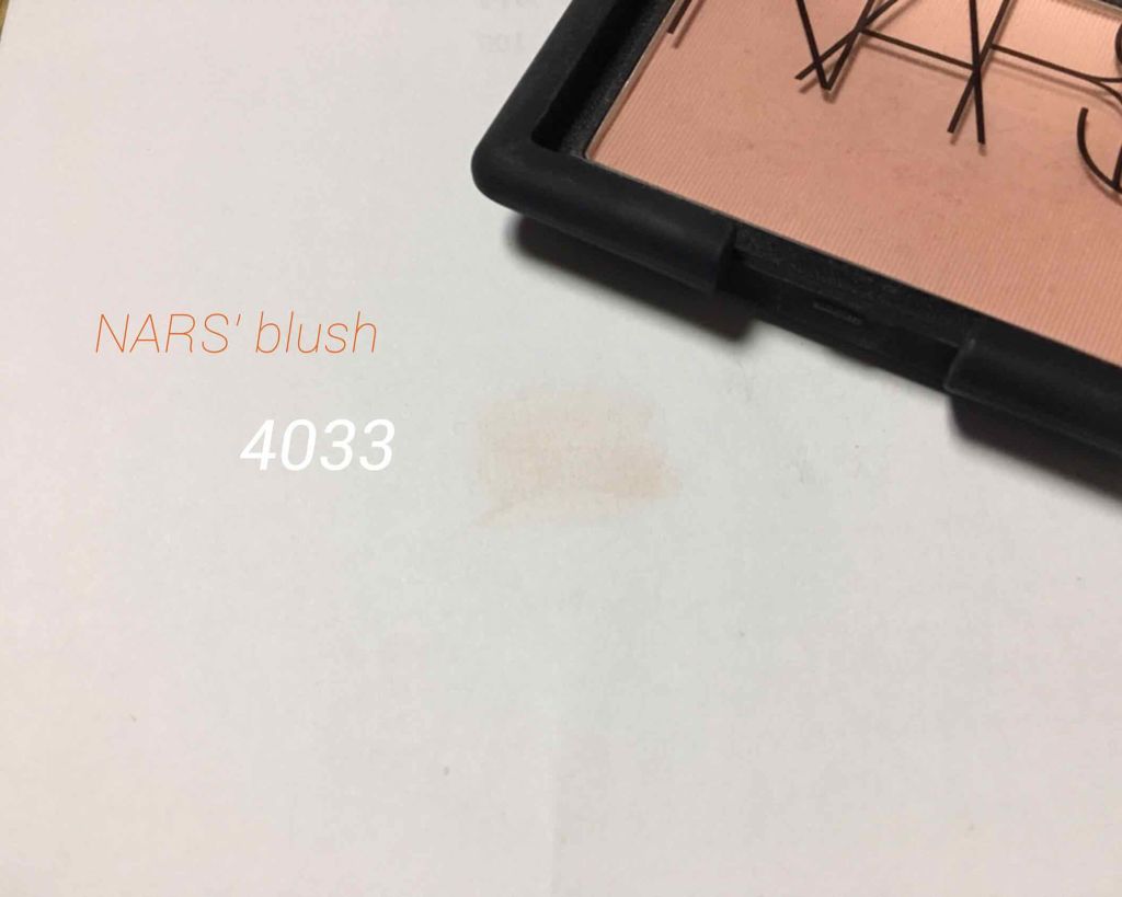 ブラッシュ/NARS/パウダーチークを使ったクチコミ(2枚目)