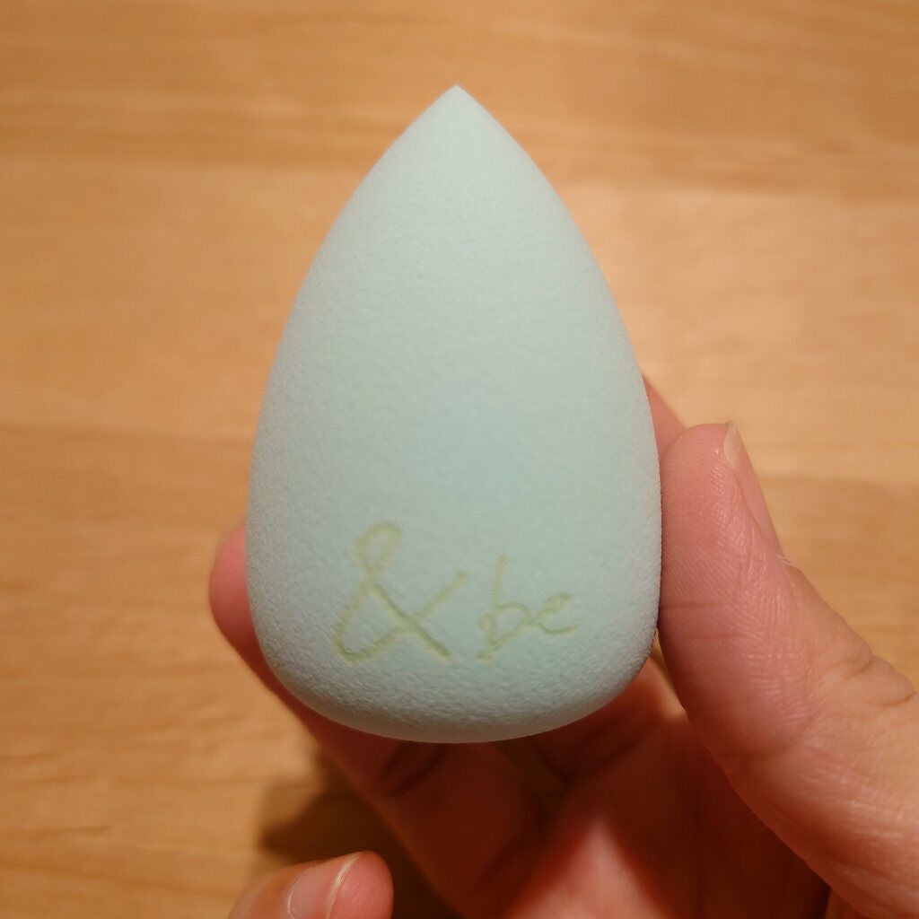 &be ブラックスポンジ/&be/パフ・スポンジを使ったクチコミ(2枚目)