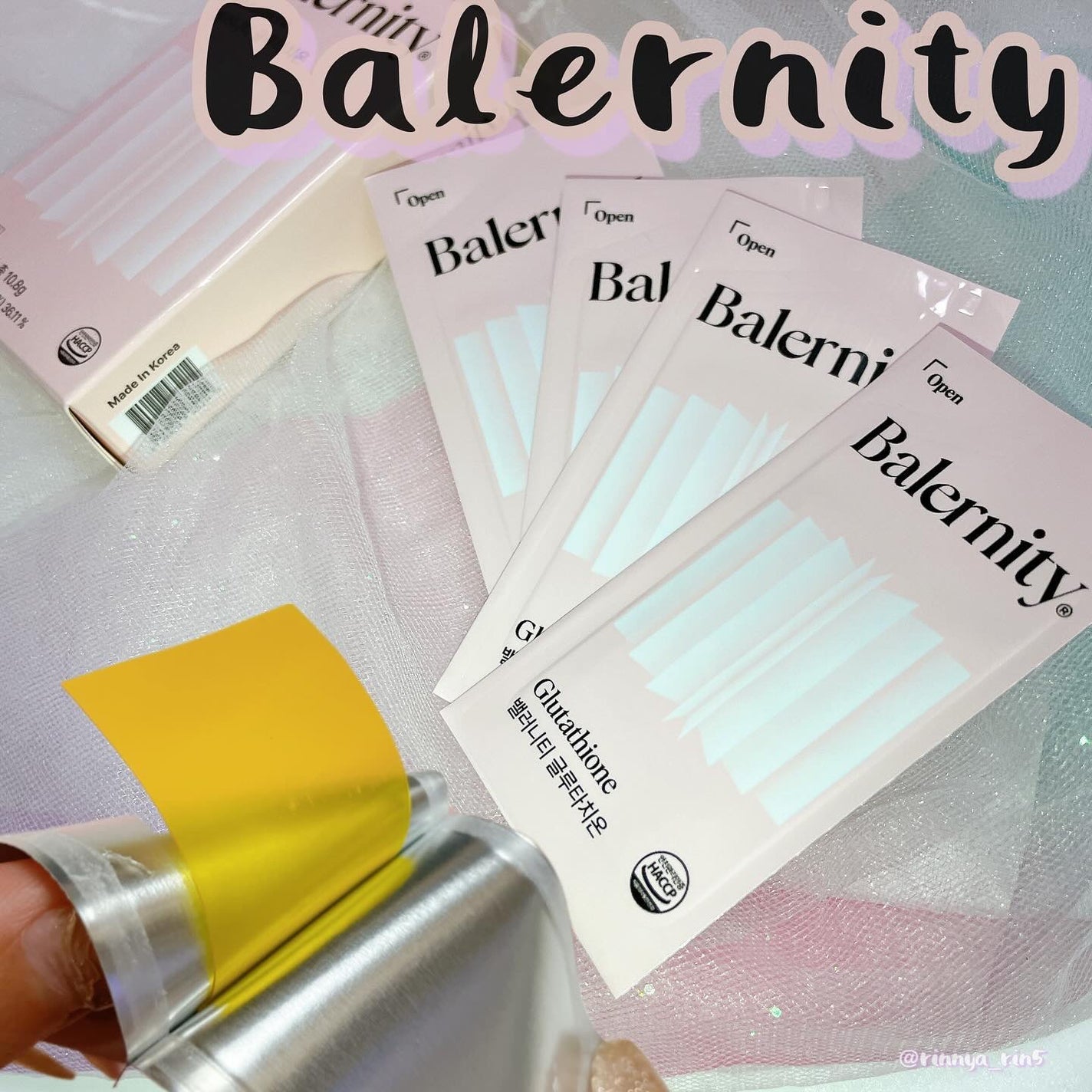 グルタチオンフィルム/Balernity/美容サプリメントを使ったクチコミ(6枚目)