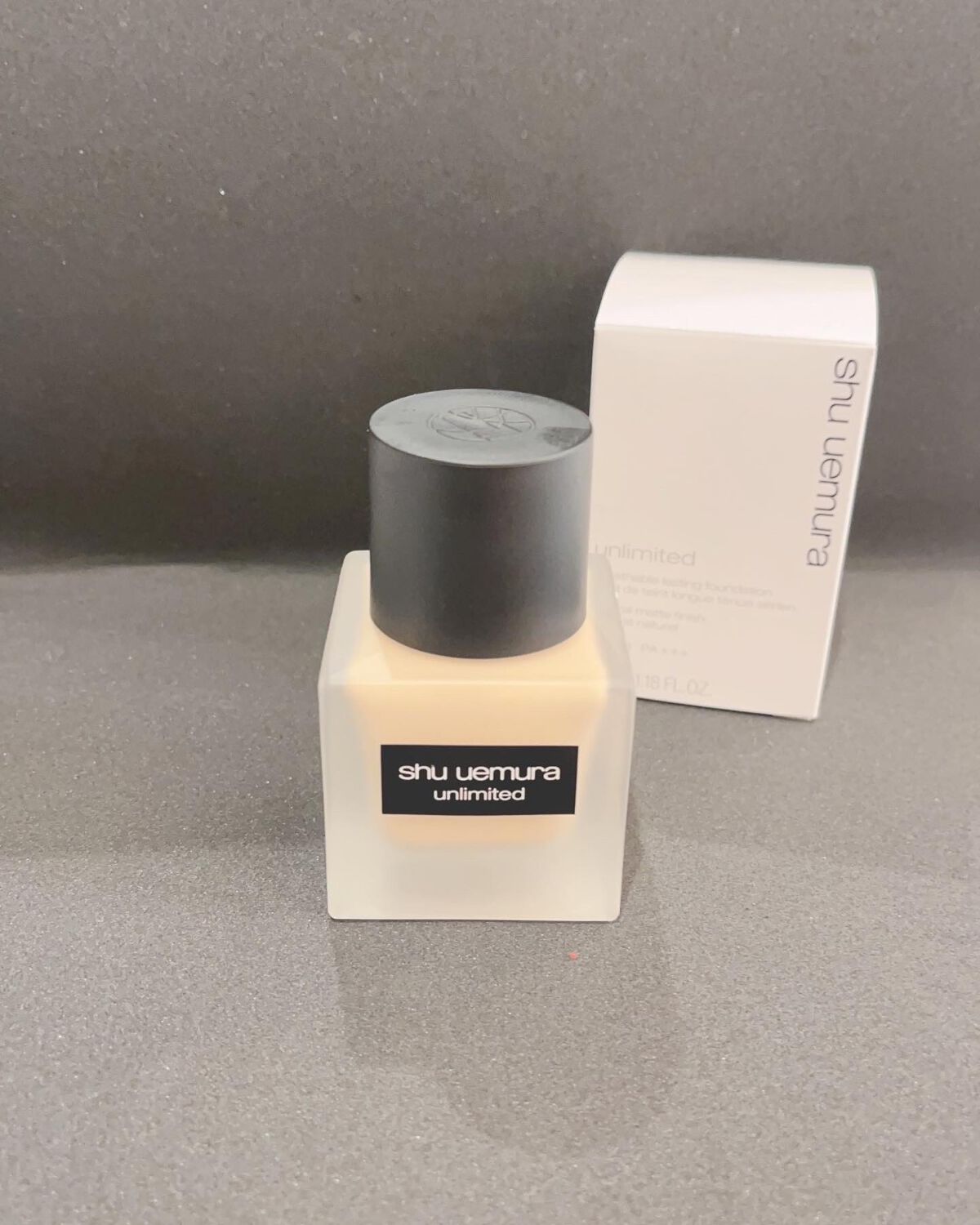 （旧）アンリミテッド ラスティング フルイド/shu uemura/リキッドファンデーションを使ったクチコミ（1枚目）