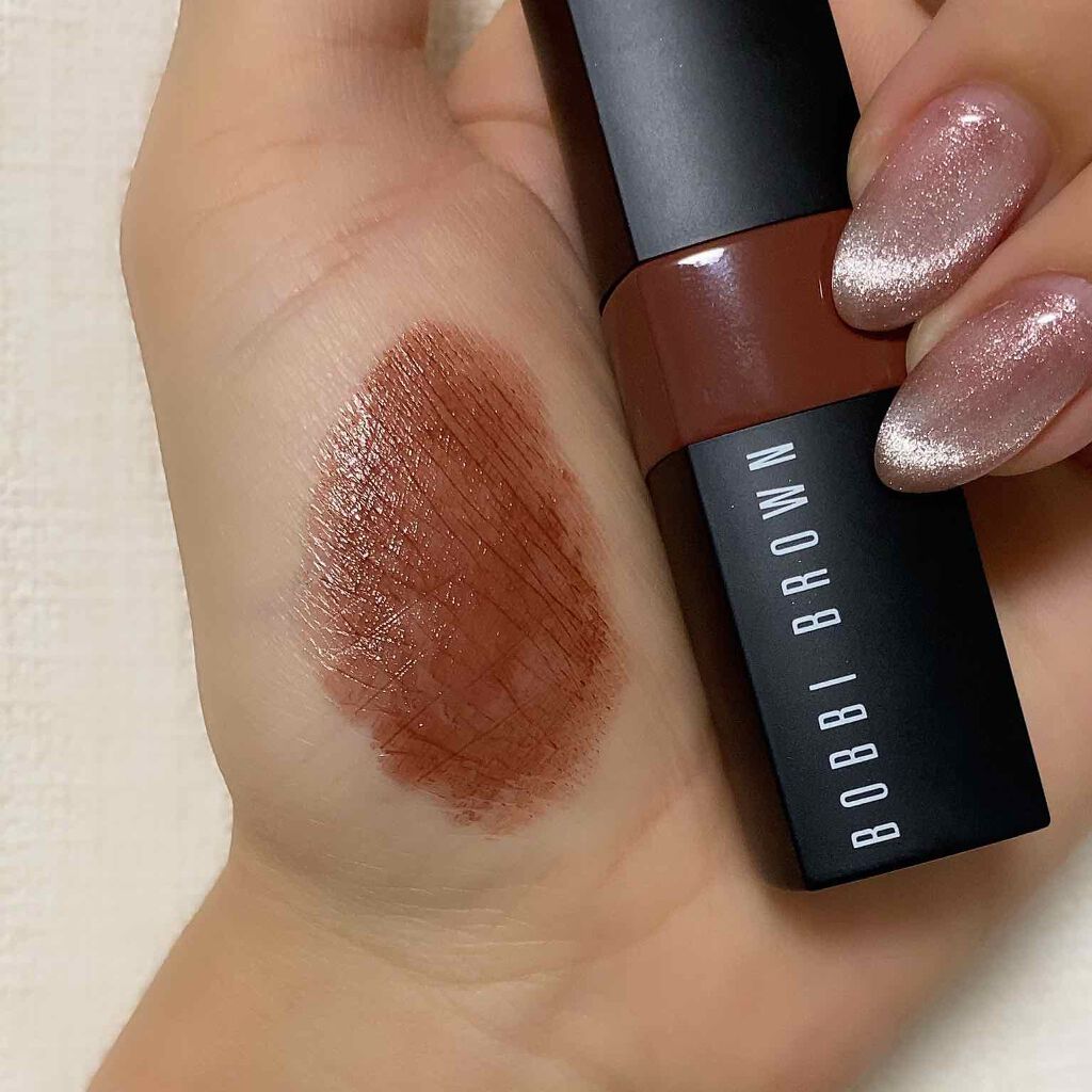 クラッシュド リップ カラー 36 リッチココア/BOBBI BROWN/口紅を使ったクチコミ（3枚目）