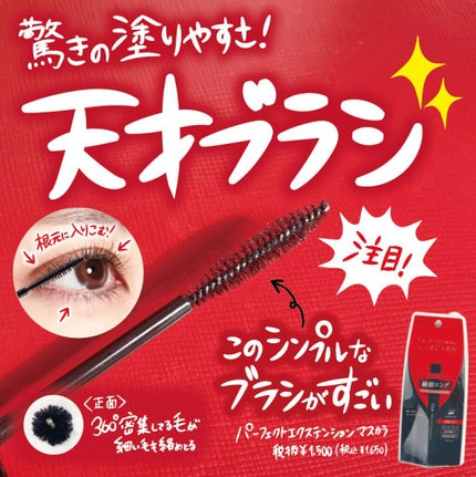 パーフェクトエクステンション マスカラ/D-UP/マスカラを使ったクチコミ(1枚目)