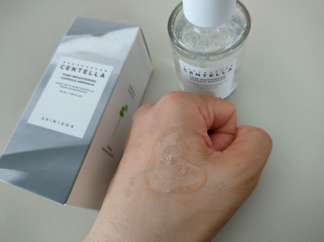トーンブライトニング カプセルアンプル/SKIN1004/美容液を使ったクチコミ（1枚目）