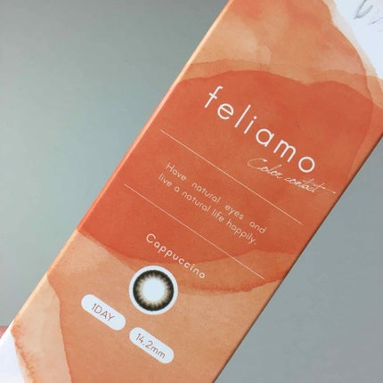 feliamo 1day カプチーノ/feliamo/ワンデー(1DAY)カラコンを使ったクチコミ(1枚目)