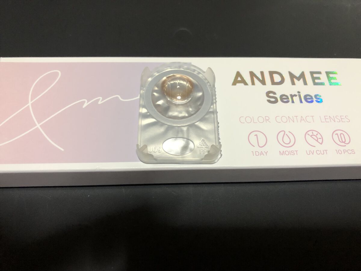 AND MEE 1day モカタルト/AngelColor/ワンデー（１DAY）カラコンを使ったクチコミ（1枚目）