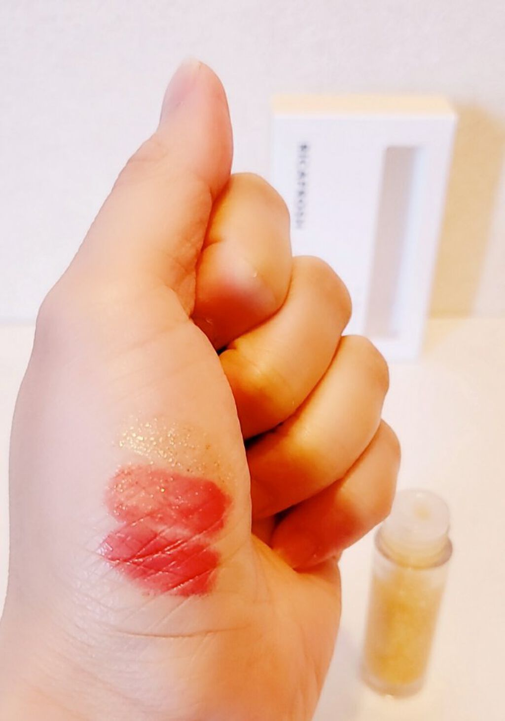 テンアント・モイス/RICAFROSH/リップグロスを使ったクチコミ(4枚目)