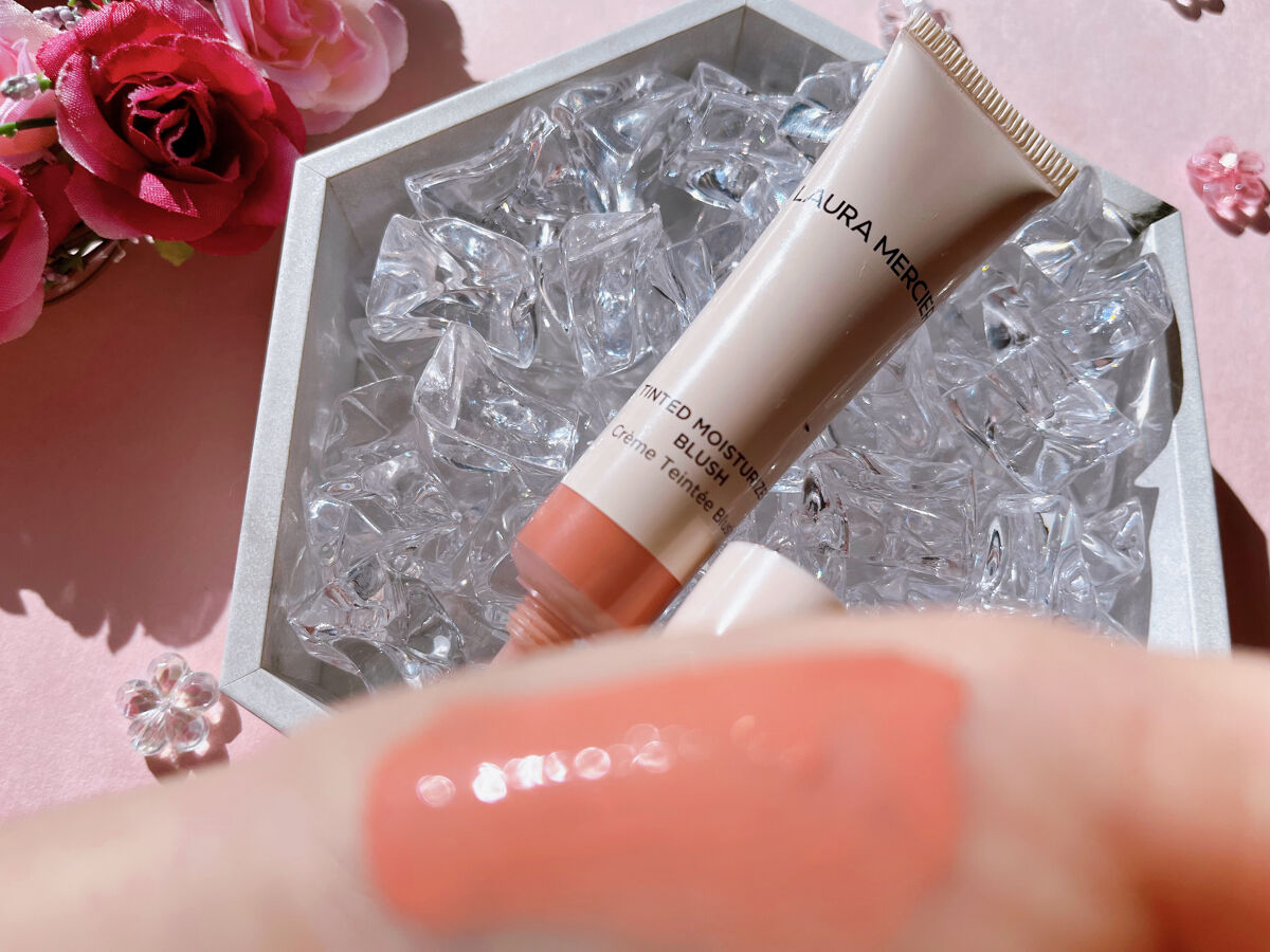 ティンティド モイスチャライザー ブラッシュ/ローラ メルシエ/ジェル・クリームチークを使ったクチコミ（2枚目）