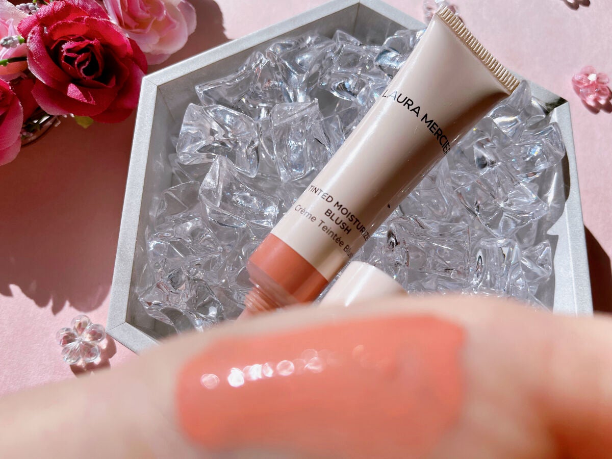 ティンティド モイスチャライザー ブラッシュ/ローラ メルシエ/ジェル・クリームチークを使ったクチコミ(2枚目)