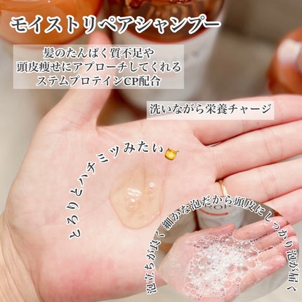 プロリー モイストリペア シャンプー/トリートメント/PRORY/市販シャンプーを使ったクチコミ(2枚目)