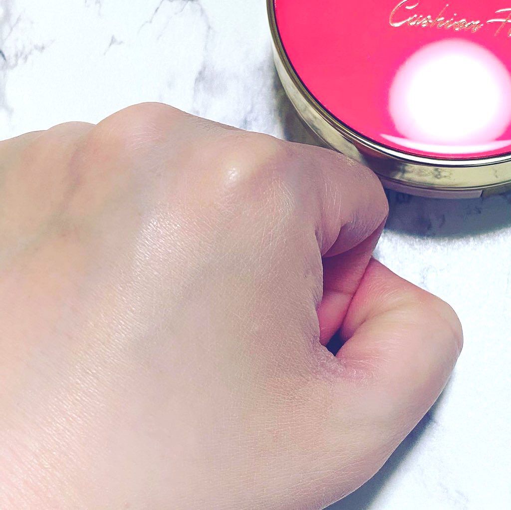 プラセンティストクッションファンデーション/ステファニー/クッションファンデーションを使ったクチコミ(2枚目)