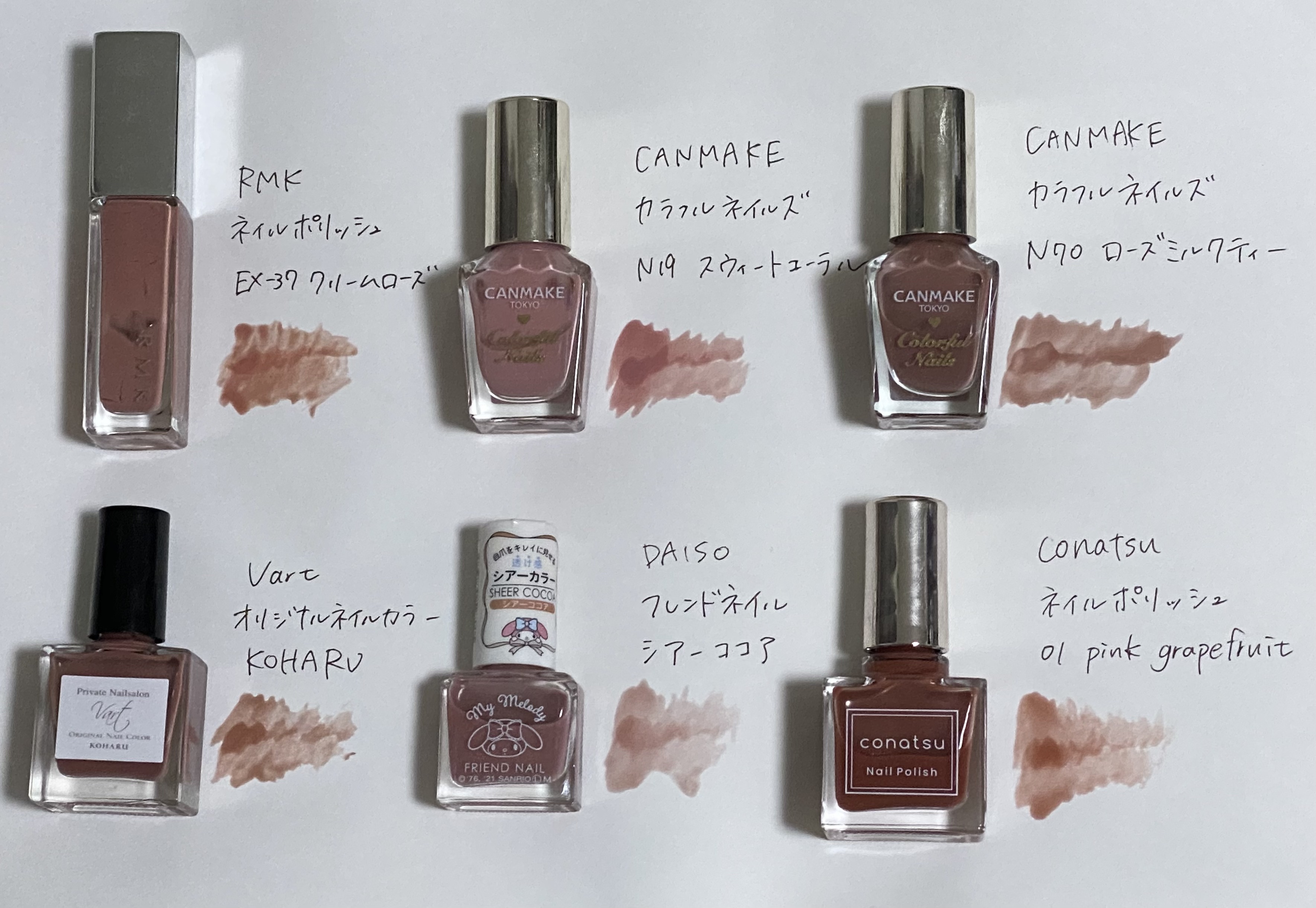 カラフルネイルズ/キャンメイク/マニキュアを使ったクチコミ（1枚目）