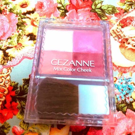ミックスカラーチーク/CEZANNE/パウダーチークを使ったクチコミ(1枚目)