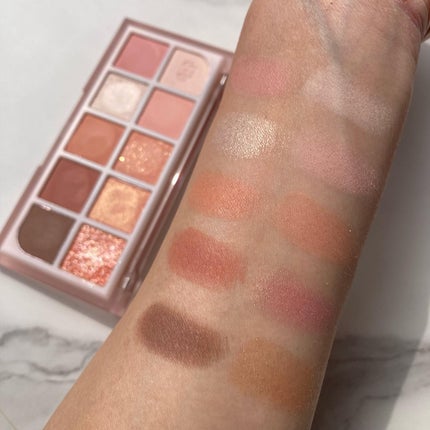 MDショールモーメント アイシャドウパレット/mude/アイシャドウパレットを使ったクチコミ(3枚目)