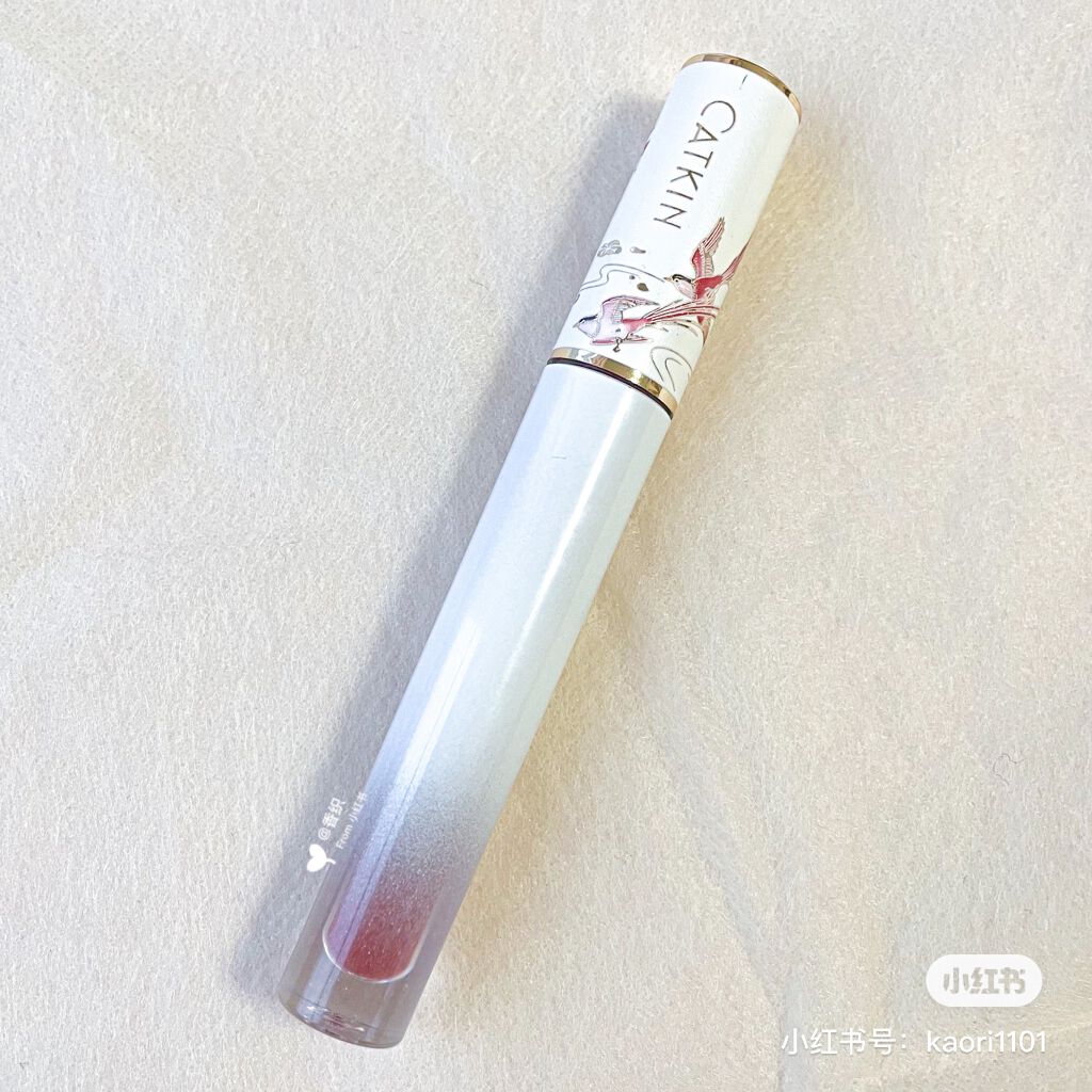 浮生若夢シリーズ 天空リップティントグロス/CATKIN/リップティントを使ったクチコミ（2枚目）