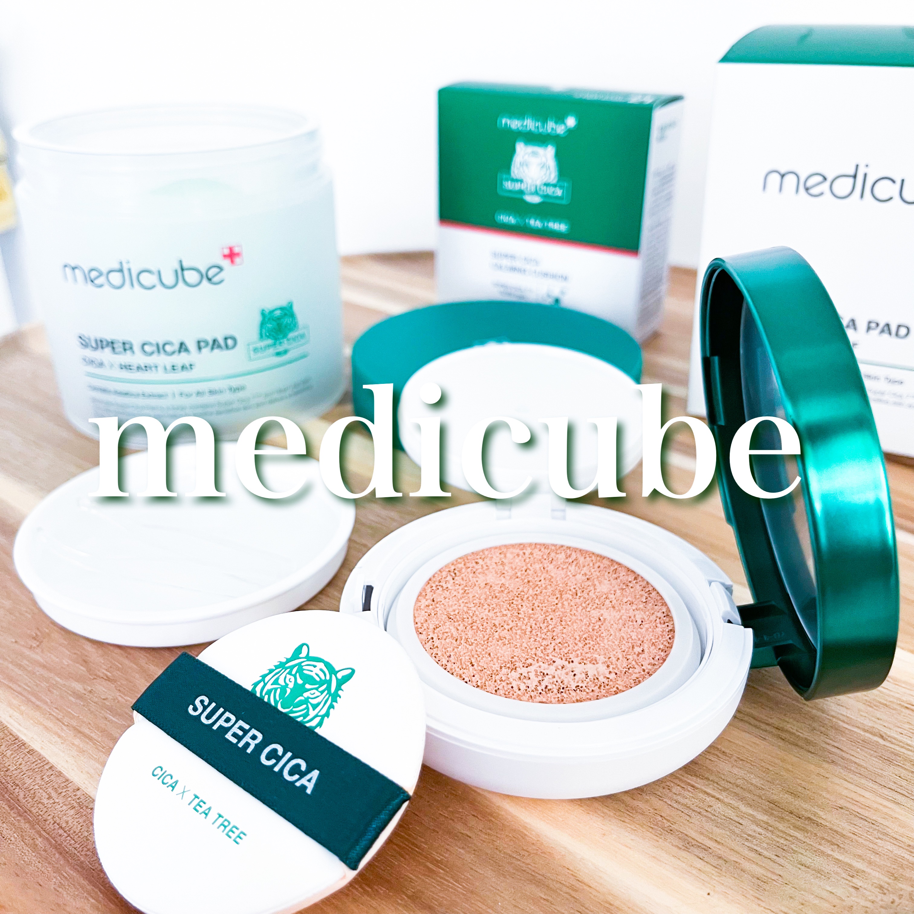 スーパーシカクッション/MEDICUBE/クッションファンデーションを使ったクチコミ（1枚目）