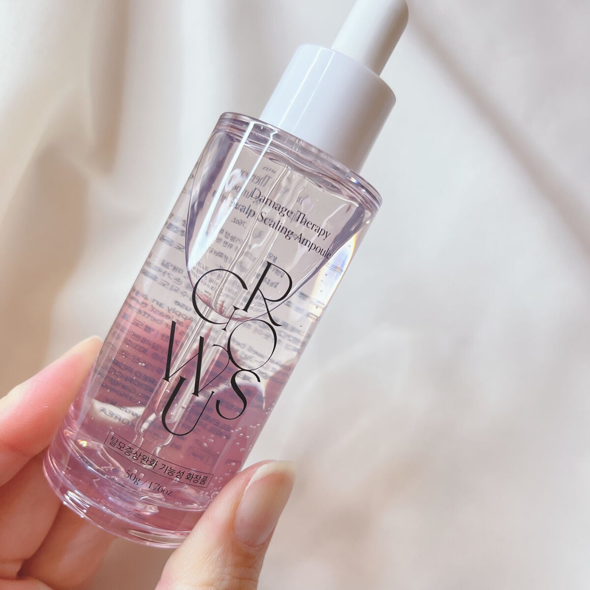 シーソルトセラピースカルプスケーラー/GROWUS/ヘッドスクラブを使ったクチコミ(4枚目)