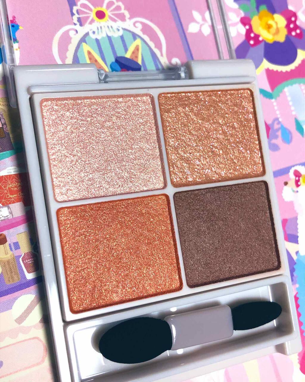 シルキースフレアイズ/キャンメイク/アイシャドウパレットを使ったクチコミ（2枚目）