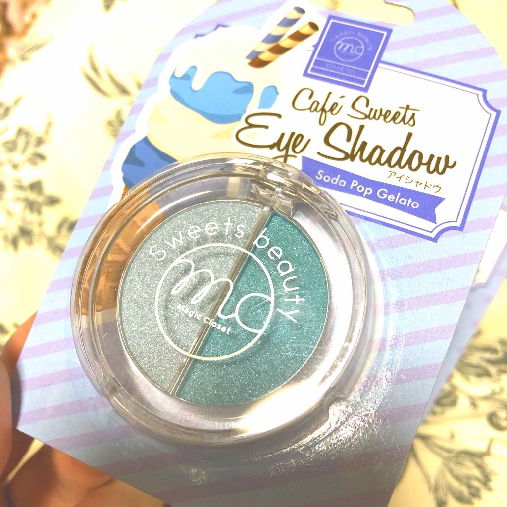 MCカフェスイーツアイシャドウ/3COINS/アイシャドウパレットを使ったクチコミ（1枚目）