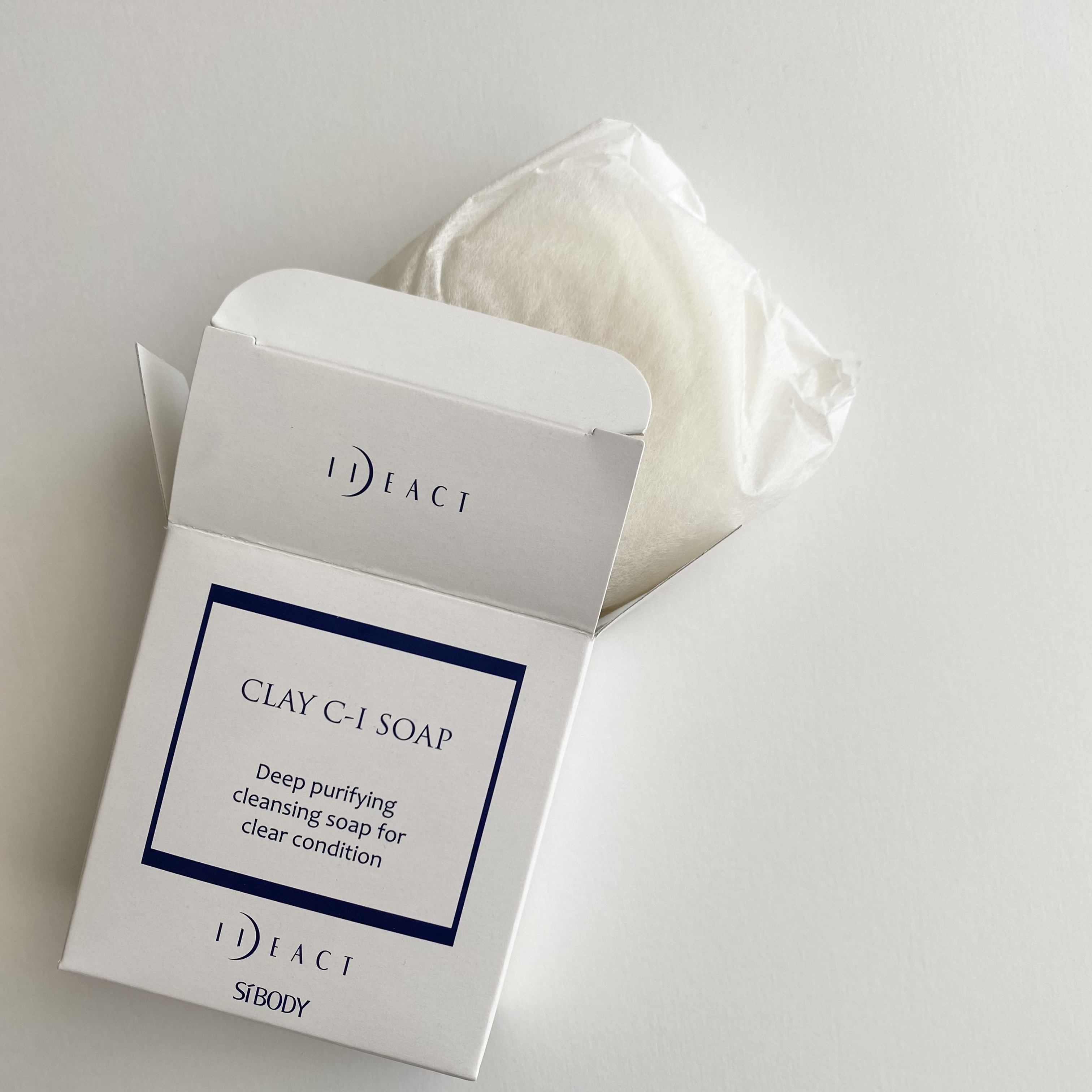 クレイC-Iソープ/イデアアクト/洗顔石鹸を使ったクチコミ（2枚目）