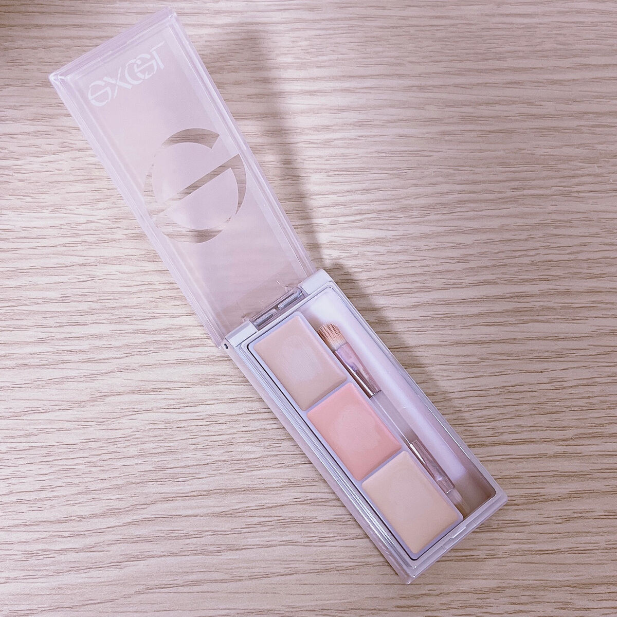 サイレントカバー コンシーラー/excel/パレットコンシーラーを使ったクチコミ（2枚目）