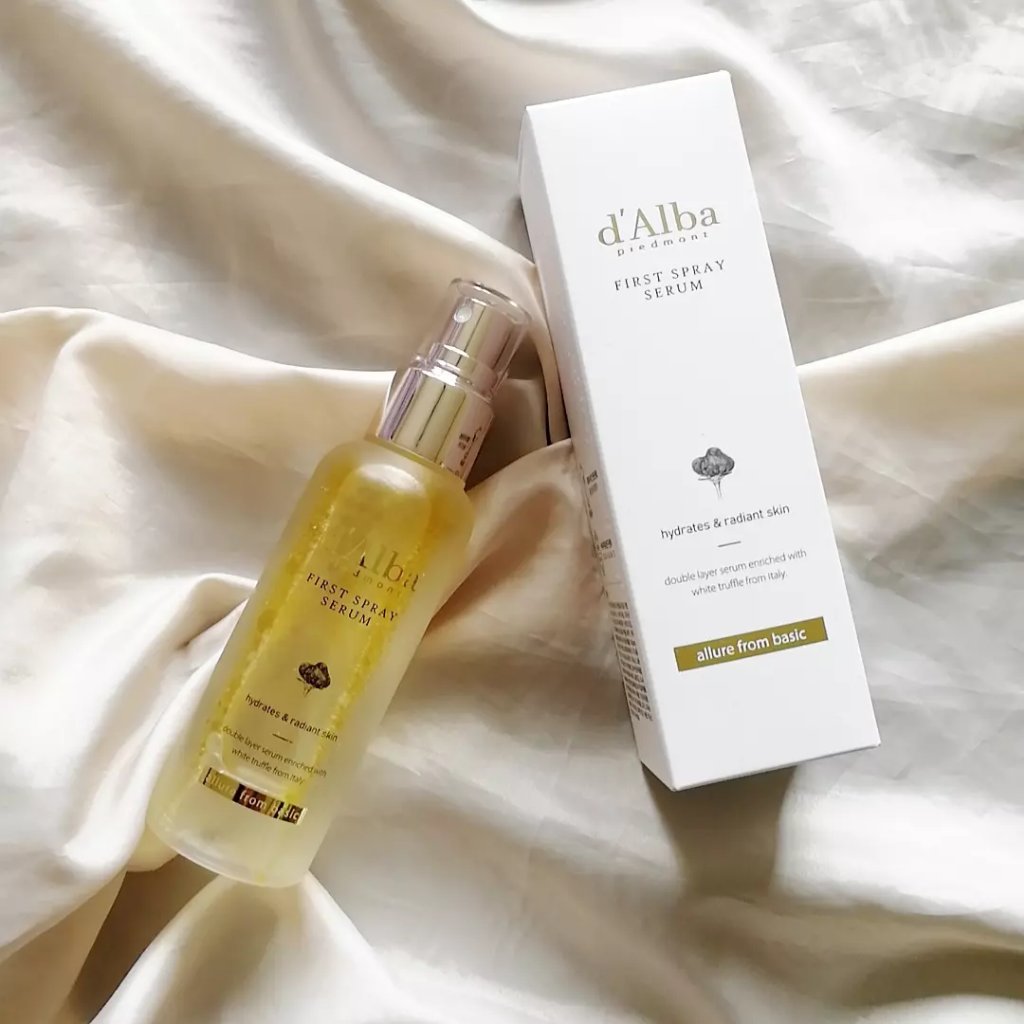 ダルバ ホワイトトリュフファーストスプレーセラム/ダルバ/ミスト状化粧水を使ったクチコミ（1枚目）