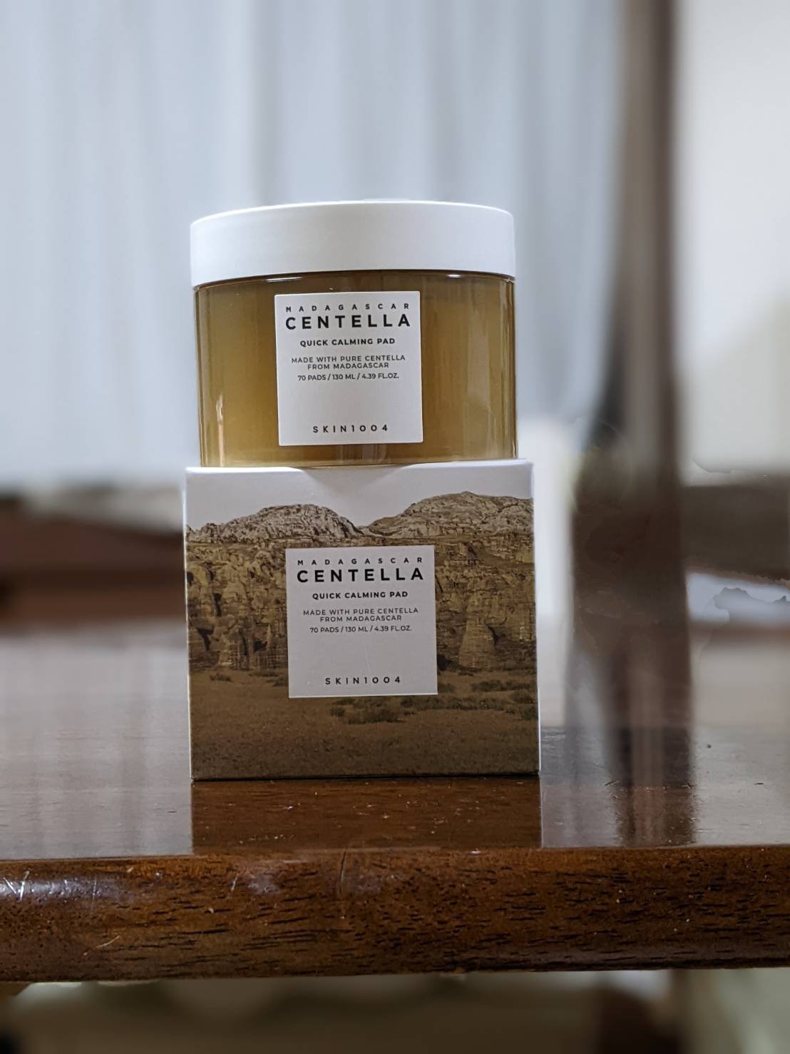 センテラ クイックカーミングパッド/SKIN1004/トナーパッドを使ったクチコミ（1枚目）