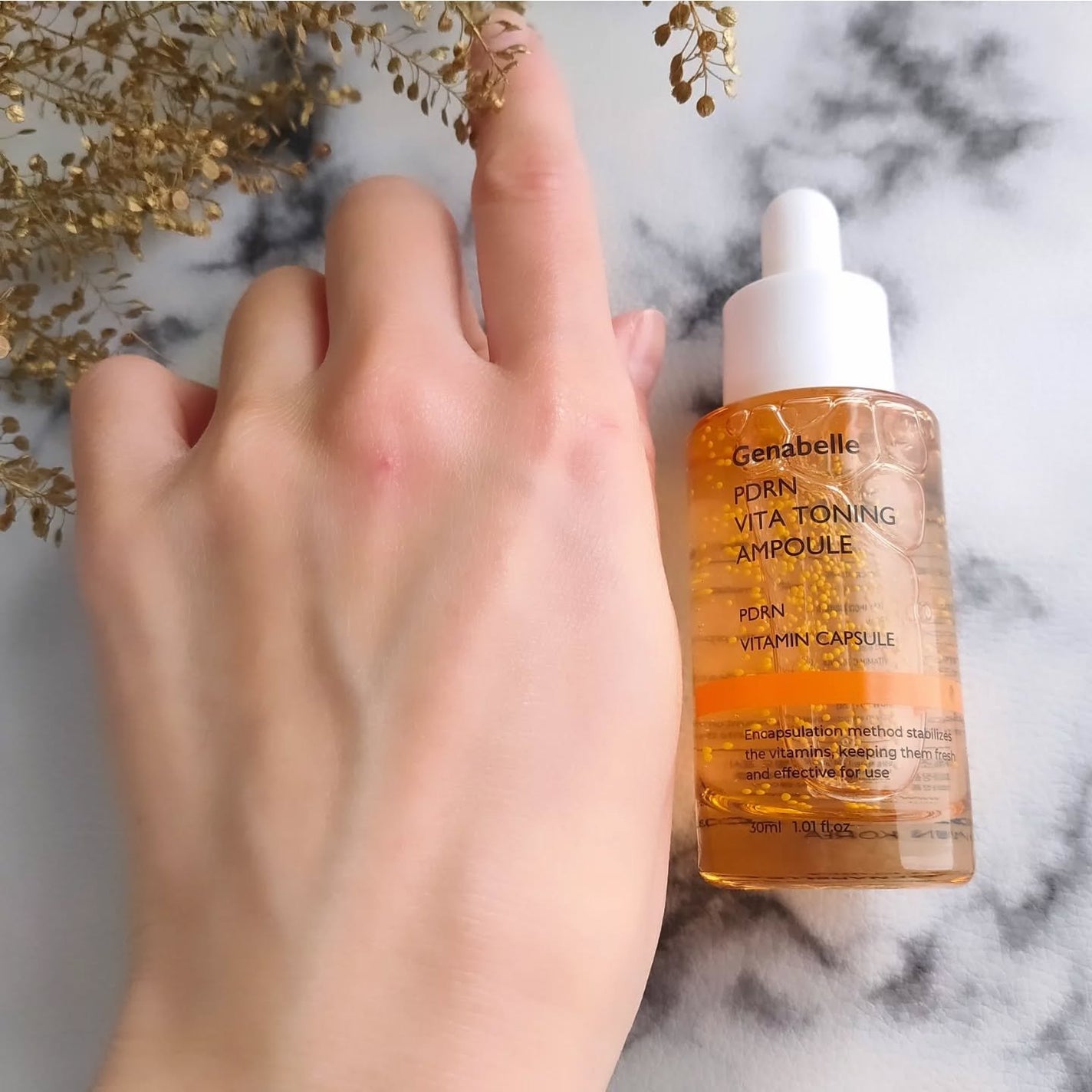 PDRNビタトーニングアンプル/Genabelle/美容液を使ったクチコミ(8枚目)